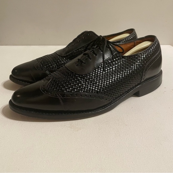 Allen Edmonds Shoes Mens Allen Edmonds Hampstead Black Wingtip Oxford Shoes Size 9 D Poshmark